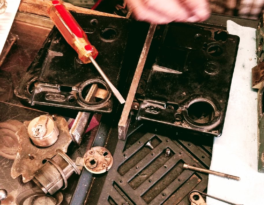 Repair lock cylinder