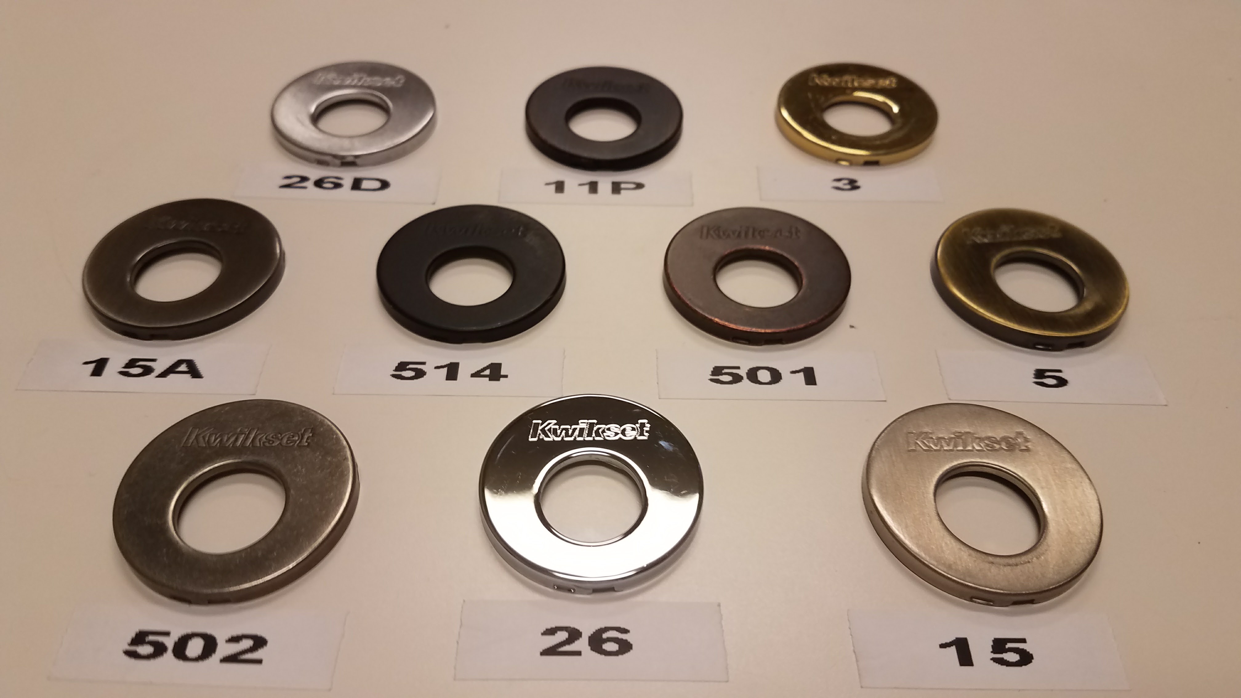Door lock color