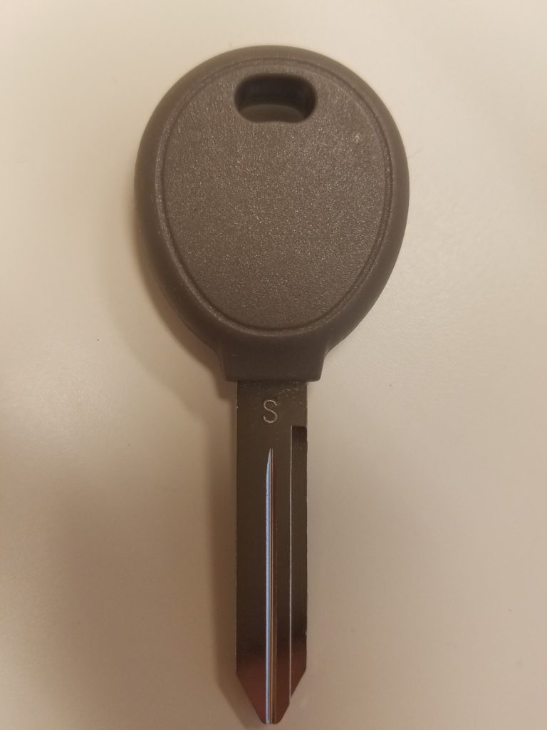 Gray color of Jeep key