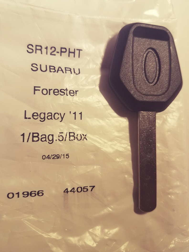 Subaru key replacement