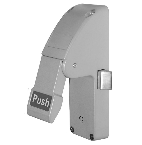 Push to open door lock