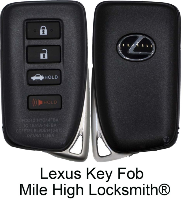 Lexus Key Replacement » Mile High Locksmith®