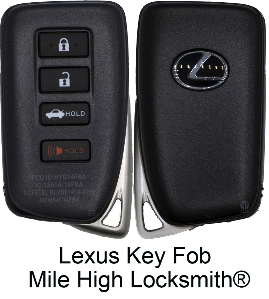 Lexus Key Replacement » Mile High Locksmith®