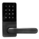 Modern Smart Lock Front Door by Mile High Locksmith with keyless entry and secure design.