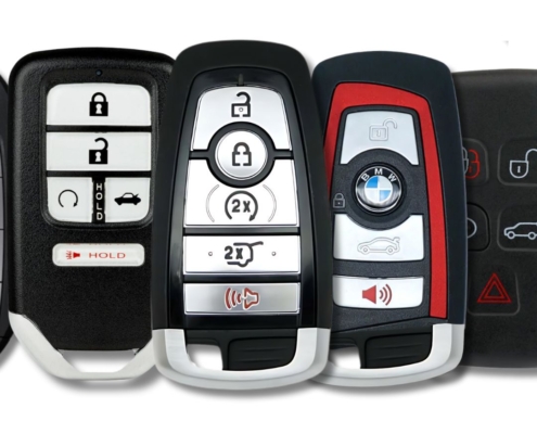 Lost car key replacement and smart key cutting for all vehicle types including transponder and push-to-start systems.